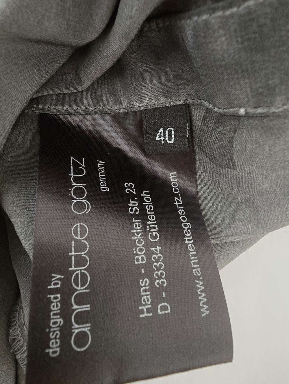 Annette Goertz Silk Oversized Blouse - Picture 5 of 7